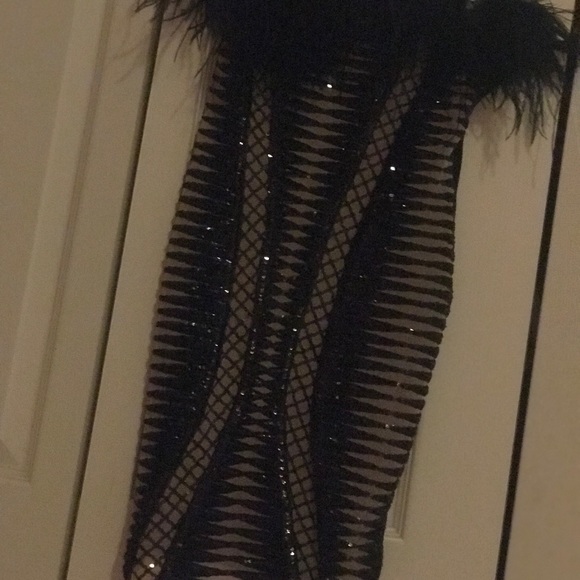 Black Sparkly Dress - Picture 2 of 3